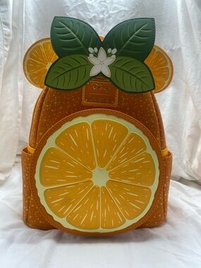 Loungefly Orange Disney Backpack